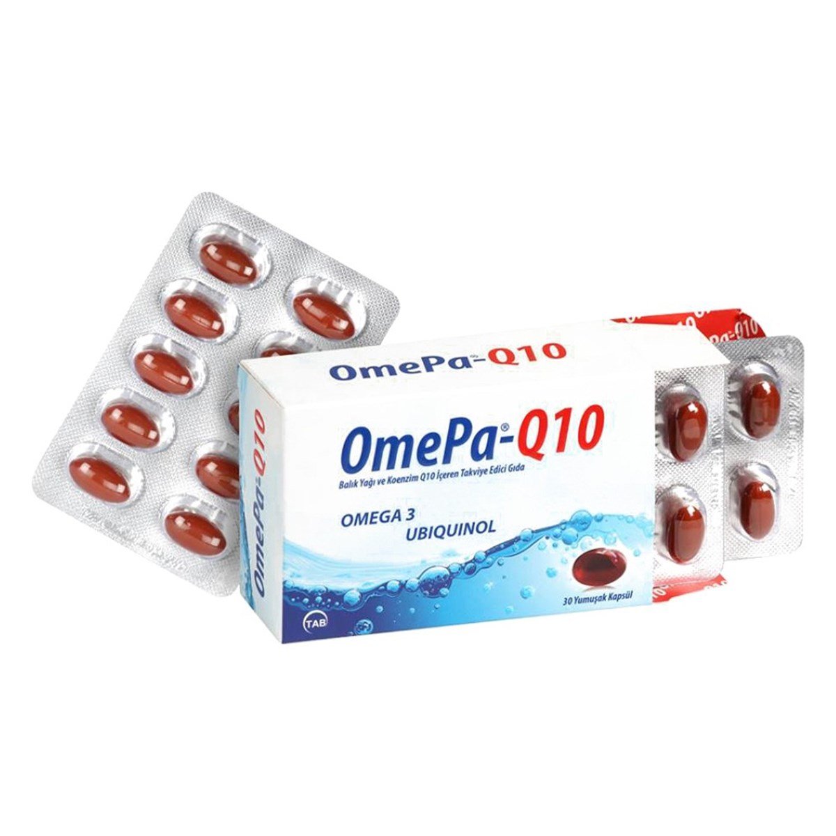 OmePa Q10 - Omega 3 Ve Koenzim Q10